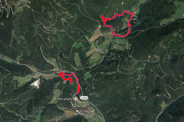 Myrafälle, Steinwandklamm, Hohe Wand