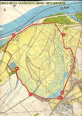 Holt Duna tanösvény - Lipót