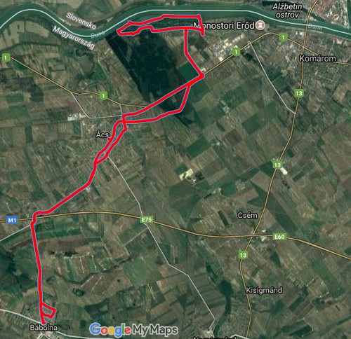 Áttekertünk Monostorra